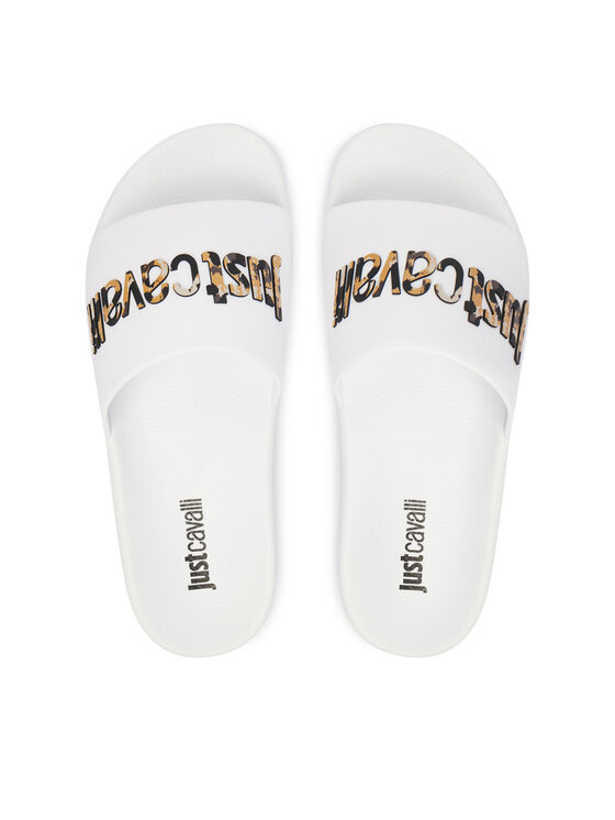 Just Cavalli Just Cavalli Natikači 80RA3SZ1 ZSE51 Bela