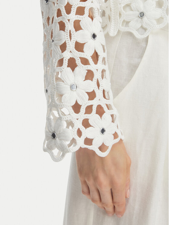 MICHAEL Michael Kors MICHAEL Michael Kors Majica MS651ZMKNE Bijela Regular Fit