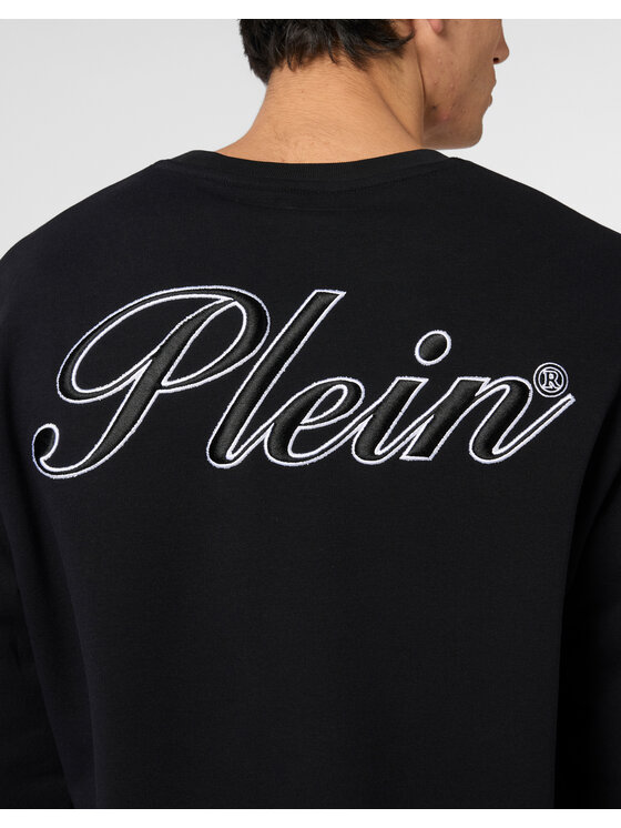 PHILIPP PLEIN PHILIPP PLEIN Bluza 29888 Czarny Regular Fit