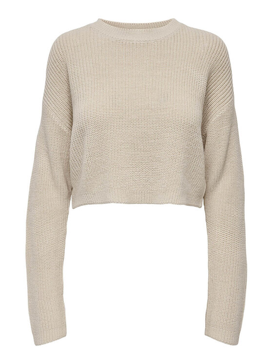 ONLY ONLY Kampsun Malavi 15284453 Beež Regular Fit