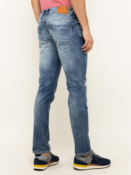 Pepe Jeans Jeansy Zinc Strom PM205207 Granatowy Regular Fit Modivo.pl