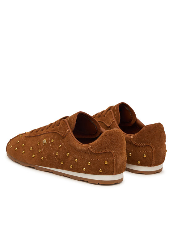 Tommy Hilfiger Tommy Hilfiger Sportcipők Th Bella Low Profile Studs FW0FW09882 Barna