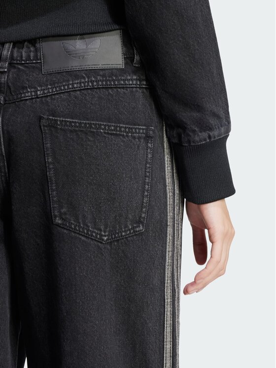 adidas adidas Jeansy Adicolor Czarny Loose Fit