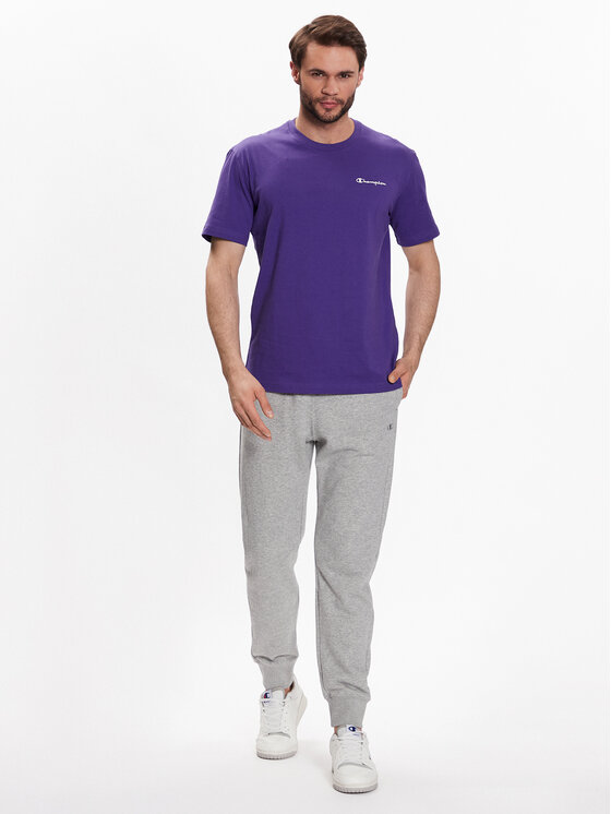 Champion Champion Тишърт 218928 Виолетов Regular Fit