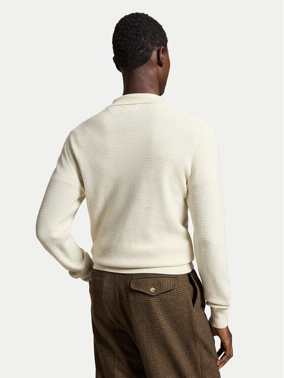 Polo Ralph Lauren Polo Ralph Lauren Sweter 710B26772002 Kremowy Regular Fit