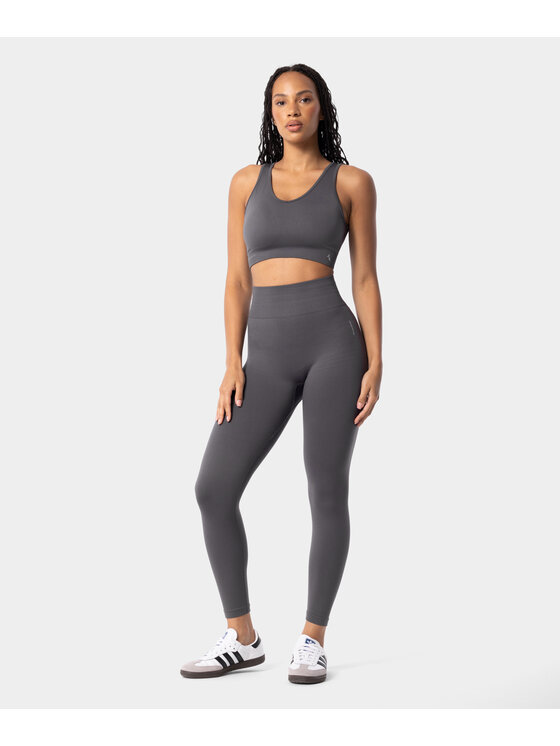 Carpatree Carpatree Legginsy Simply Leggings Szary Fitted Fit