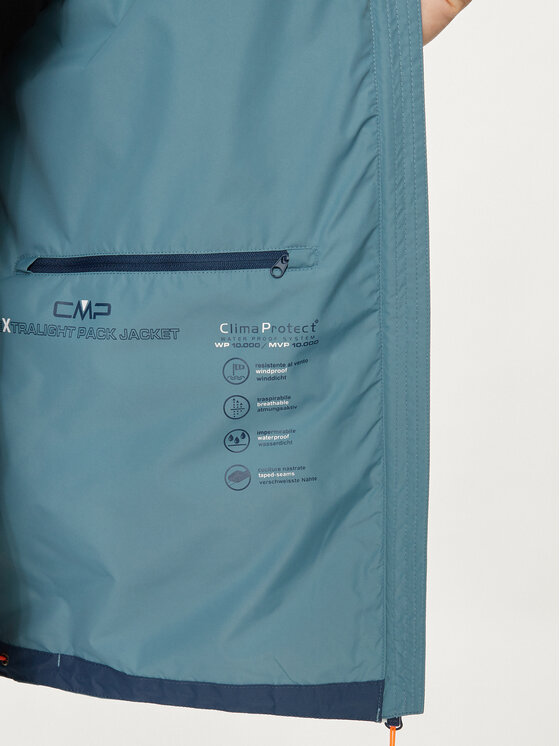CMP CMP Geacă de ploaie 34Z6547 Albastru Regular Fit