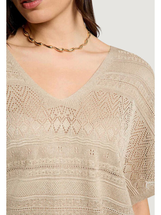 Morgan De Toi Morgan De Toi Maglione 261-MCRISSA Oro Casual Fit