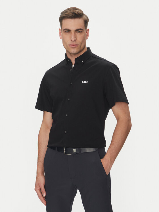 BOSS BOSS Ing B_MOTION_S 50533149 Fekete Regular Fit