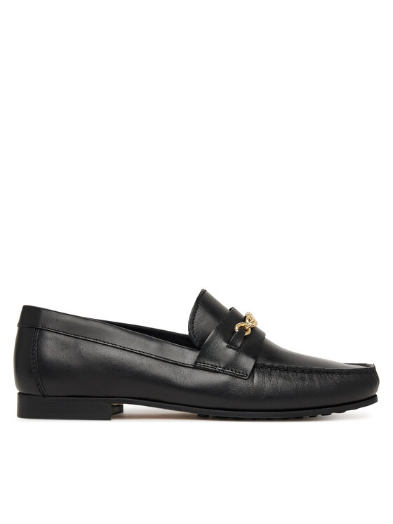 Tommy Hilfiger Tommy Hilfiger Lordsy Th Chain Leather Loafer FW0FW08956 Čierna
