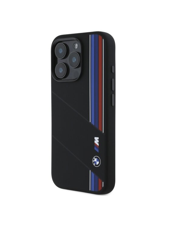 BMW Motorsport BMW Motorsport Etui na telefon Apple iPhone 16 Pro Czarny