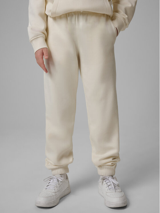 4F 4F Spodnie dresowe BASIC+ Kremowy Regular Fit