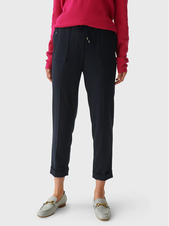 Pantaloni di tessuto Sani T2222.144 Blu scuro