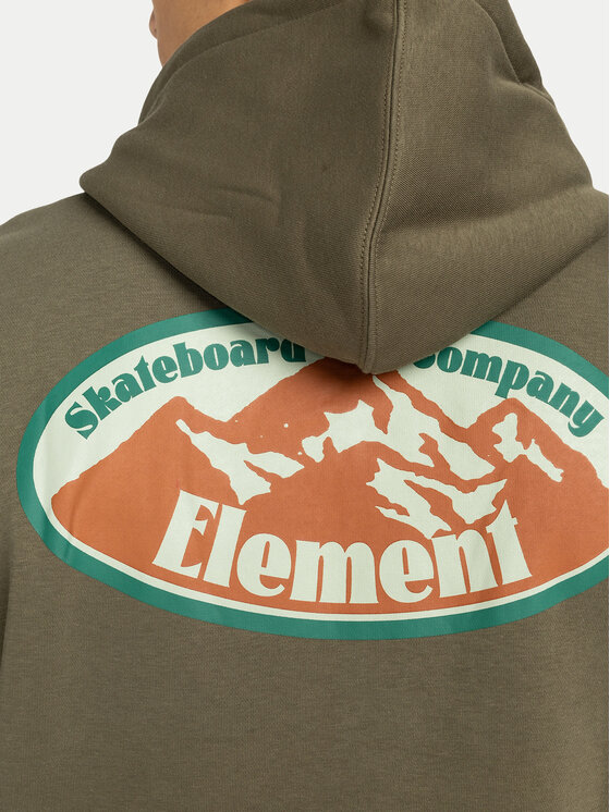 Element Element Μπλούζα Epic Po ELYSF00319 Χακί Regular Fit