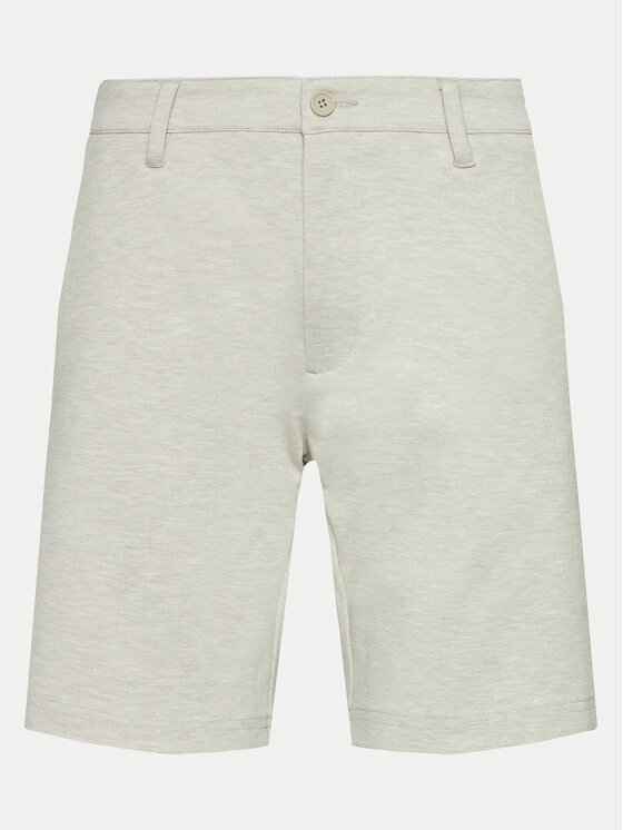 INDICODE Pantalon scurți din material Aalborg 70-371 Bej Slim Fit