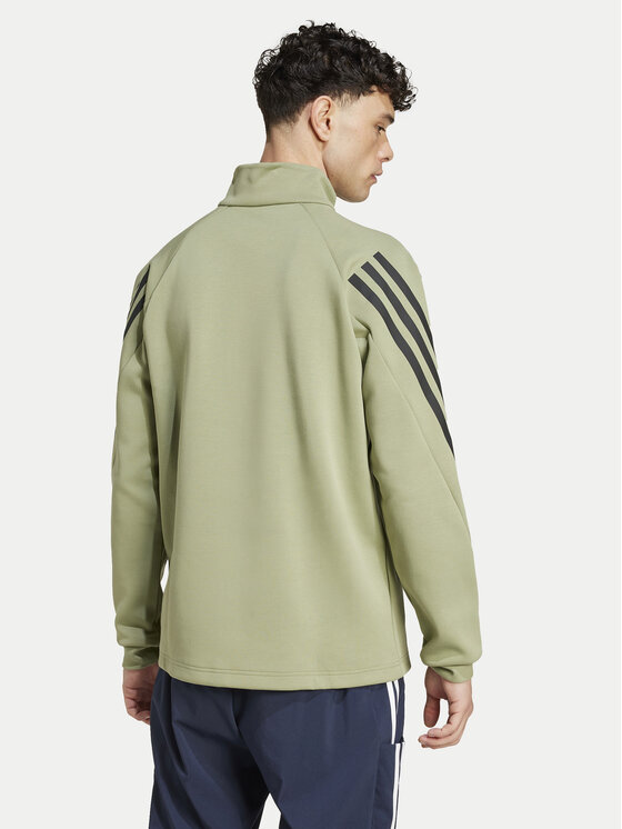 adidas adidas Sweatshirt Future Icons 3-Stripes IW8544 Grün Regular Fit