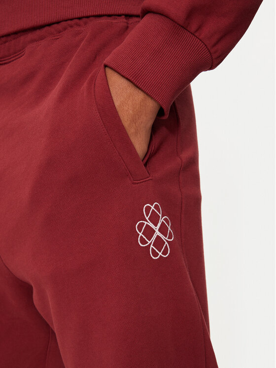 United Colors Of Benetton United Colors Of Benetton Dressipüksid 342ZUF01D Bordoopunane Regular Fit
