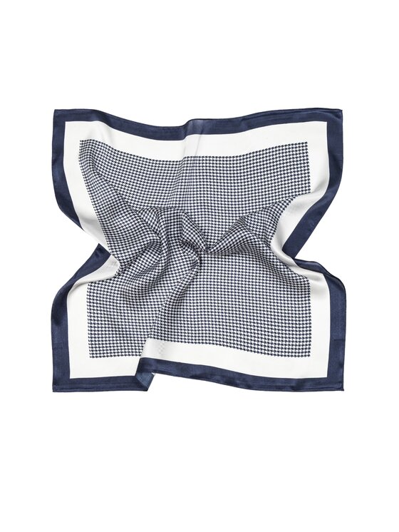 ALLORA BE UNIQUE ALLORA BE UNIQUE Foulard jedwabna Blu scuro