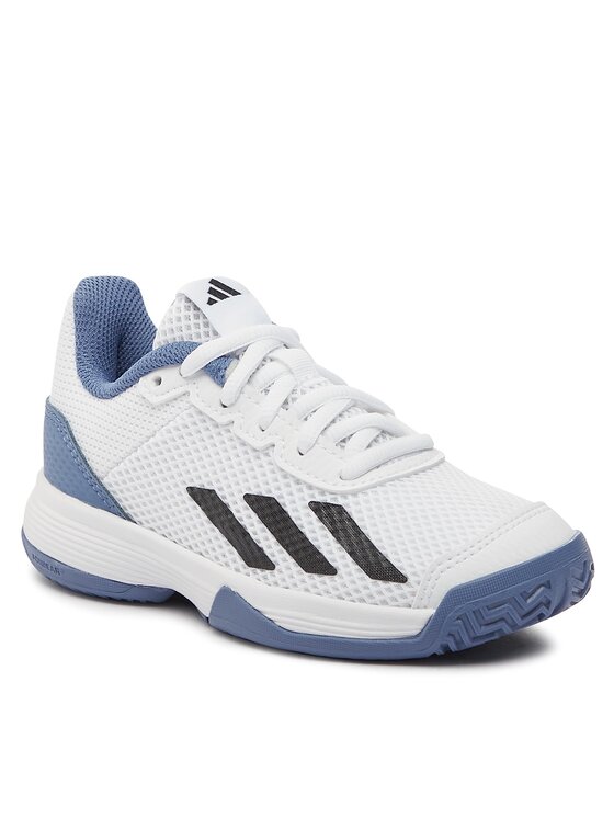 adidas adidas Čevlji za tenis Courtflash Tennis Shoes IG9536 Bela
