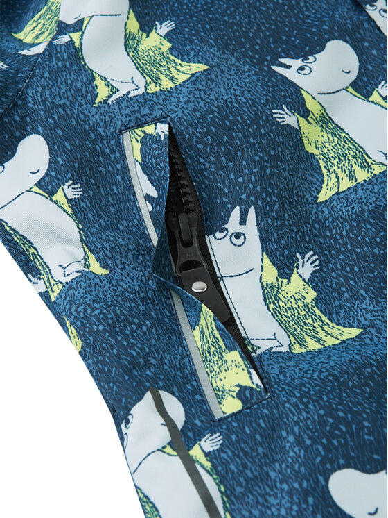 Reima Reima Zimski kombinezon Moomin Lyster 5100011D Tamnoplava Regular Fit