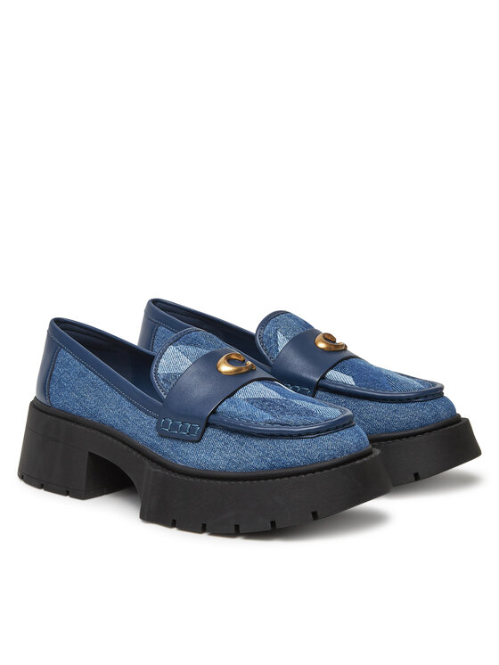 Coach Coach Loafers Leah CAR48 Albastru