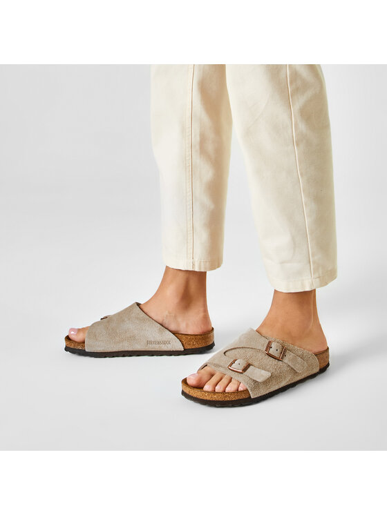 Birkenstock Pantoletten Zurich Bs 1009533 Beige | Modivo.de