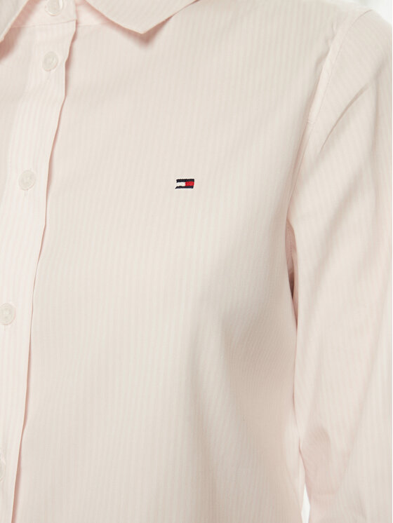 Tommy Hilfiger Tommy Hilfiger Πουκάμισο WW0WW44084 Ροζ Regular Fit