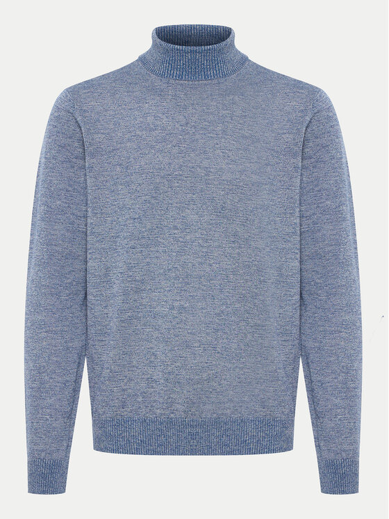 Blend Blend Rollkragenpullover 20717261 Blau Regular Fit