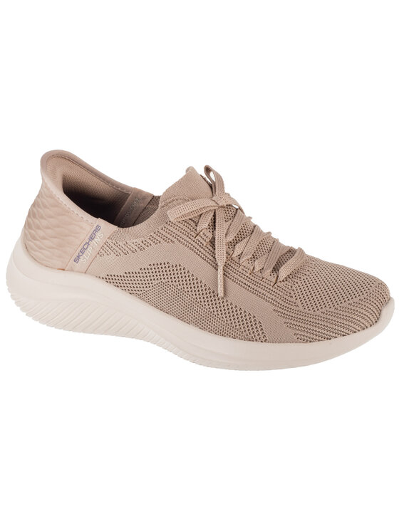 Skechers Skechers Sneakersy Slip-Ins Ultra Flex 3.0 - Brilliant Beżowy