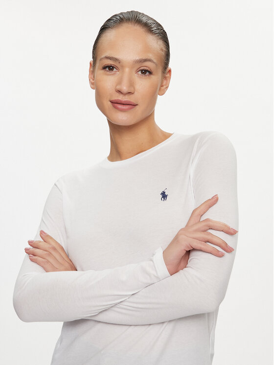 Polo Ralph Lauren Polo Ralph Lauren Bluza 211898699001 Bela Regular Fit