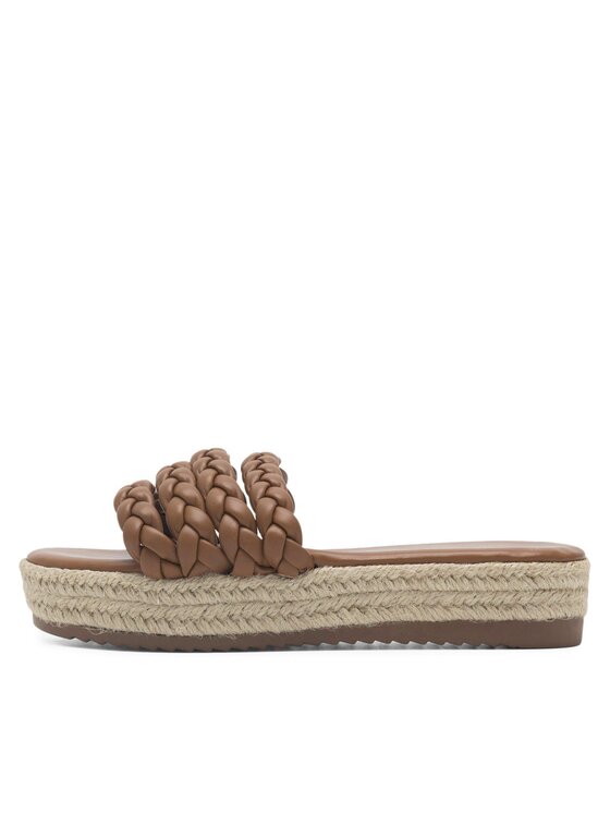 DeeZee DeeZee Espadryle INCREDIBLE KL-E8875-2 Brązowy