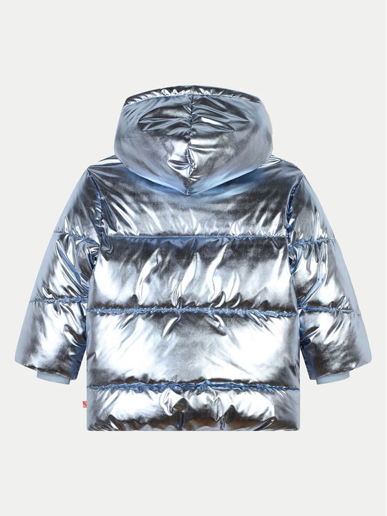 Billieblush Billieblush Зимно яке U20424 Сребрист Regular Fit
