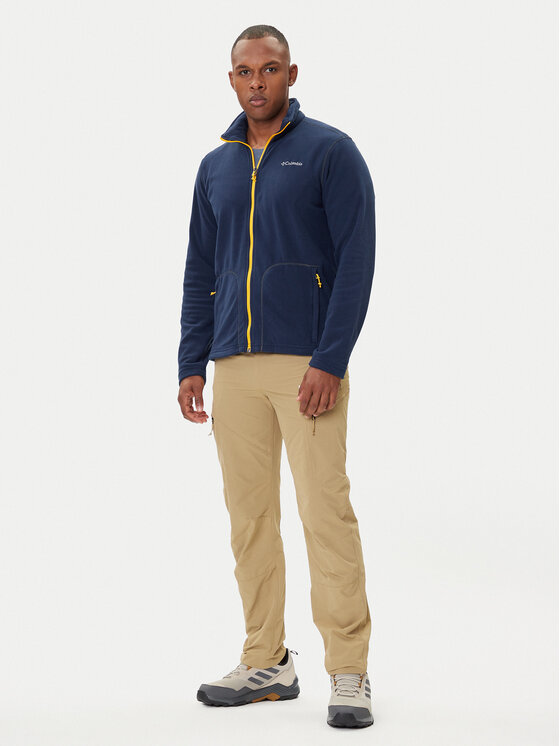 Columbia Columbia Felpa di pile Fast Trek Light Full Zip 1772751 Blu scuro Regular Fit
