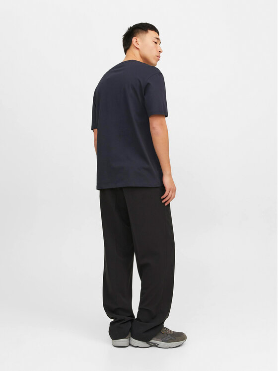 Jack&Jones Jack&Jones Тишърт Star 12234746 Тъмносин Relaxed Fit