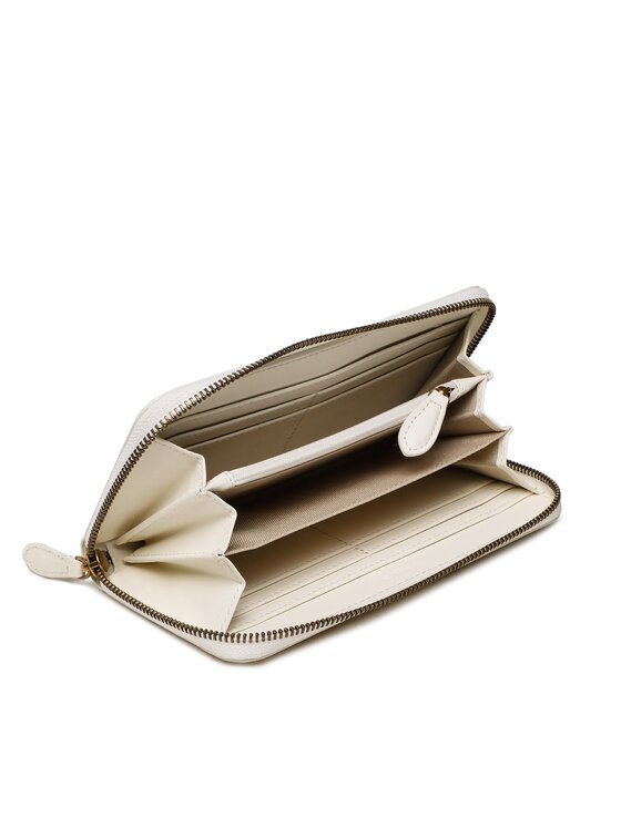 PINKO PINKO Πορτοφόλι Ryder Zip Around PE 23 PCPL 100250 A0F1 Λευκό