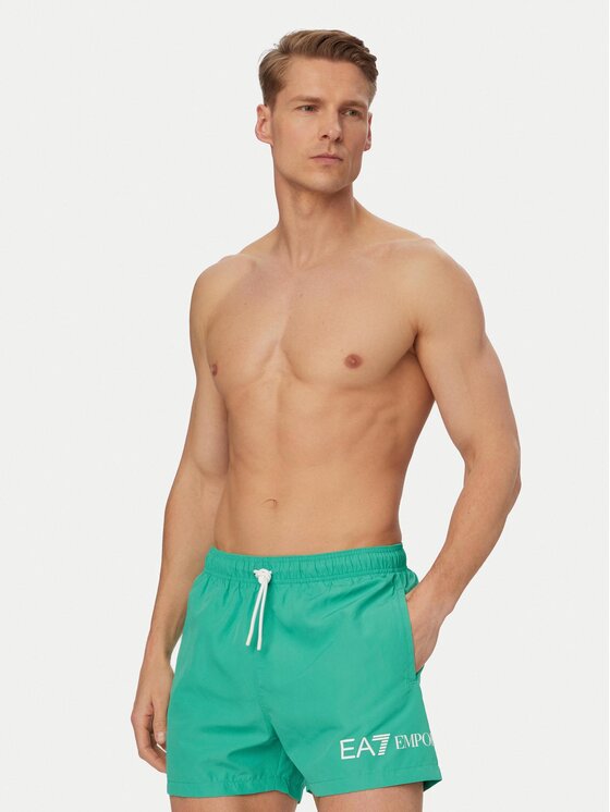 EA7 Emporio Armani EA7 Emporio Armani Badeshorts 7M002000 AF13049 M7184 Grün Regular Fit