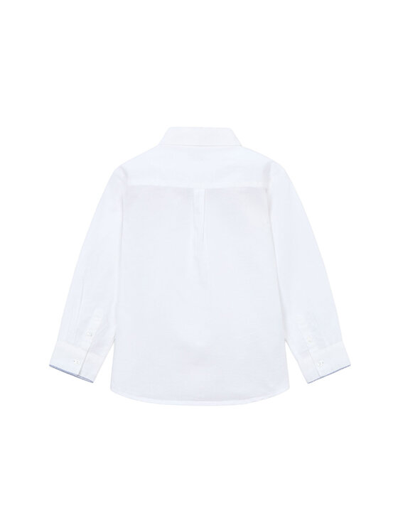 Mayoral Mayoral Риза 3117 Бял Regular Fit