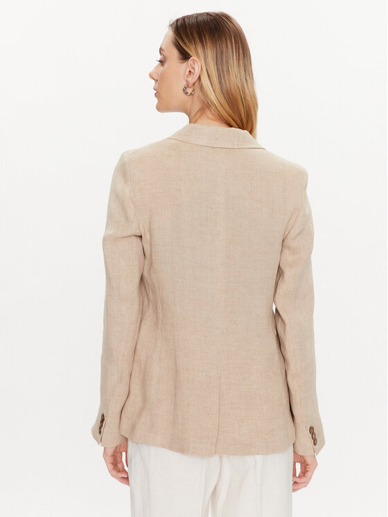 Weekend Max Mara Weekend Max Mara Giacca da abito Nalut 2350410431 Beige Regular Fit