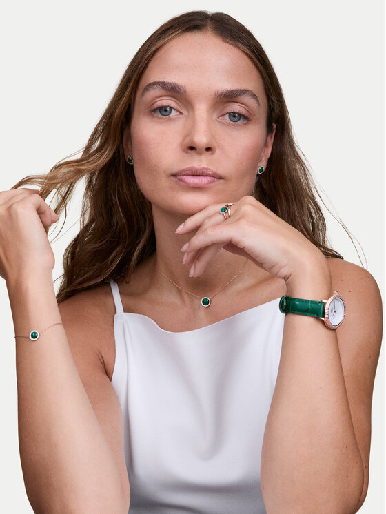 Daniel Wellington Daniel Wellington Zegarek Crystalline Bezel 32 DW00100826 Różowe złoto