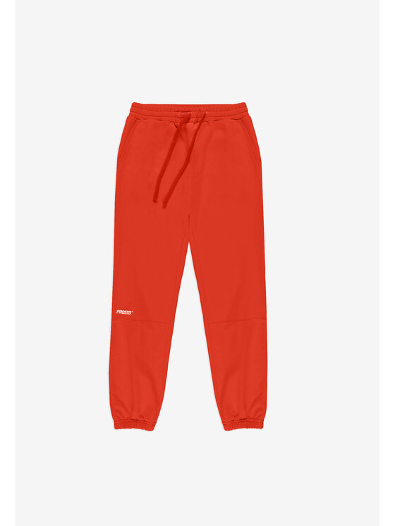 PROSTO. PROSTO. Spodnie dresowe Cut Czerwony Regular Fit