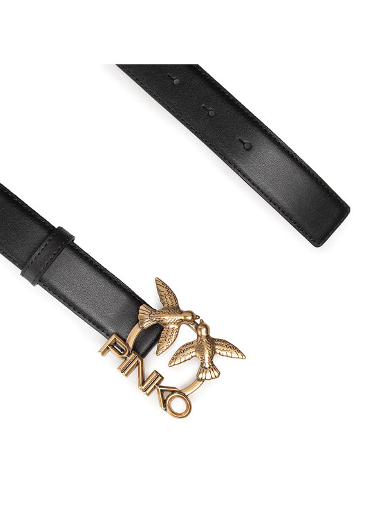 PINKO Pinko Ζώνη Γυναικεία Love Aster Hips Simply 1 Belt H3 AI 21-22 PLT01 1H20X2 Y6XT Μαύρο