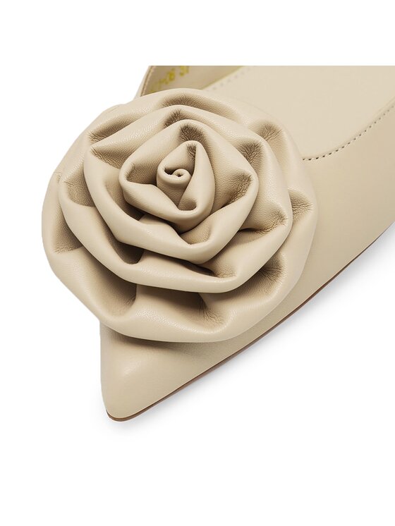 Eva Minge Eva Minge Ballerinas FORBES-V1521-06 Écru