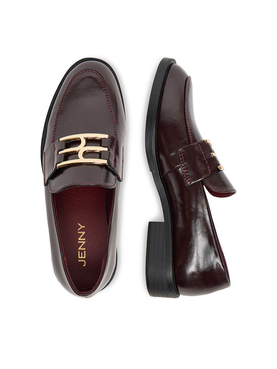 JENNY JENNY Loafersy CEO-HYF62303CS-1 Bordó