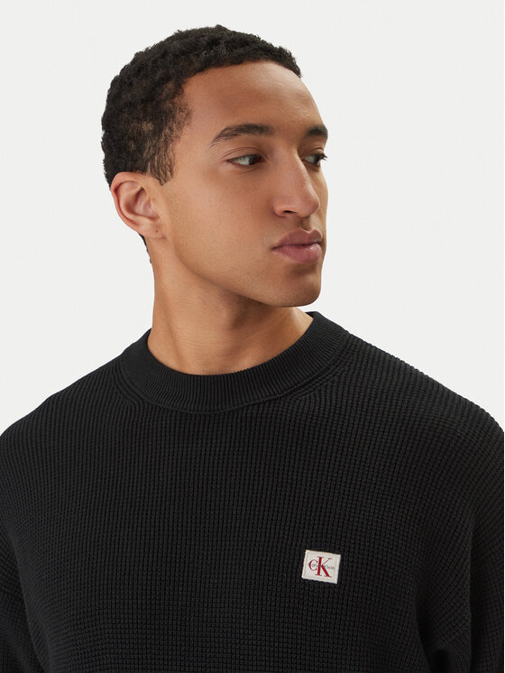 Calvin Klein Jeans Calvin Klein Jeans Pullover LV04RD313G Schwarz Regular Fit