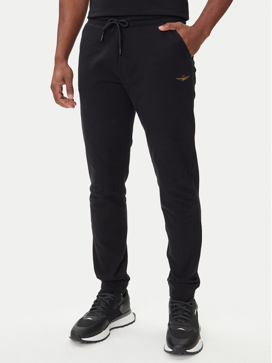Aeronautica Militare Aeronautica Militare Trenerka 252TF0102UF00662 Crna Regular Fit