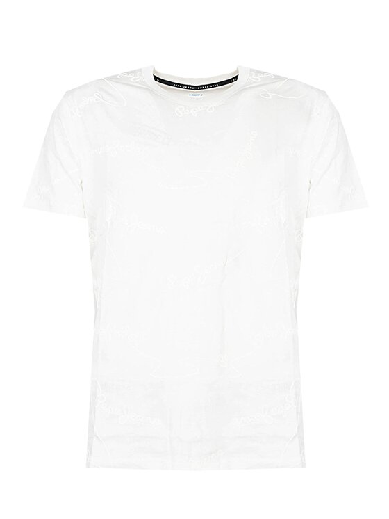 Pepe Jeans Pepe Jeans T-shirt PM508544 | Saschate Bianco Regular Fit