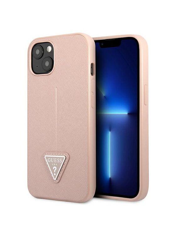 Guess Guess Etui na telefon iPhone 13 Mini Różowy