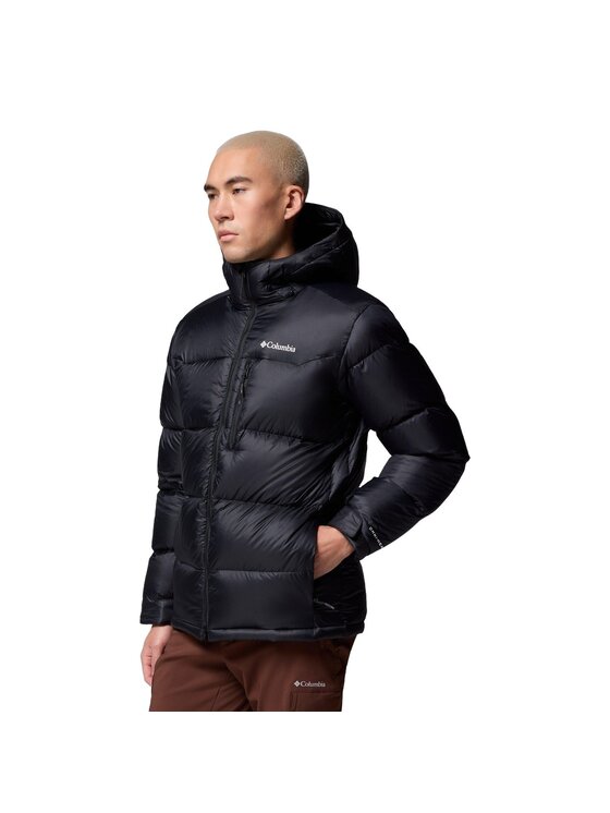 Columbia Columbia Kurtka zimowa Cloudview Down Hoode 2134192010 Czarny Regular Fit