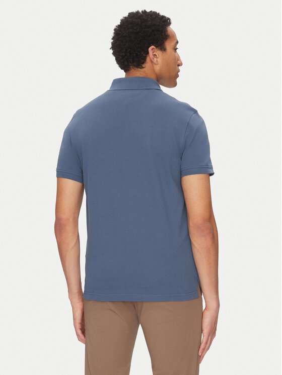 Tommy Hilfiger Tommy Hilfiger Polo 1985 MW0MW17770 Niebieski Regular Fit