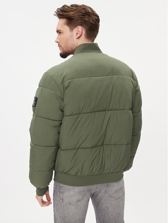 Calvin Klein Jeans Calvin Klein Jeans Geacă J30J324072 Verde Regular Fit